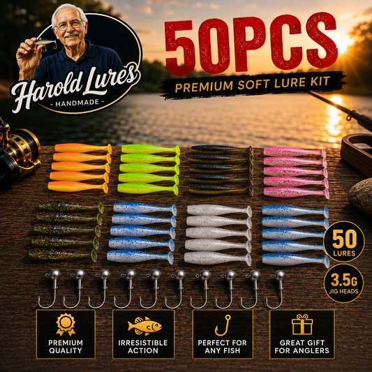 HaroldLures Soft Lure Kit