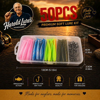 HaroldLures Soft Lure Kit