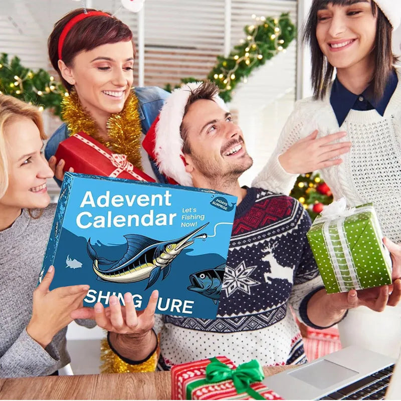 Christmas Fishing Lures Advent Calendar – 24-Day Fisherman Surprise