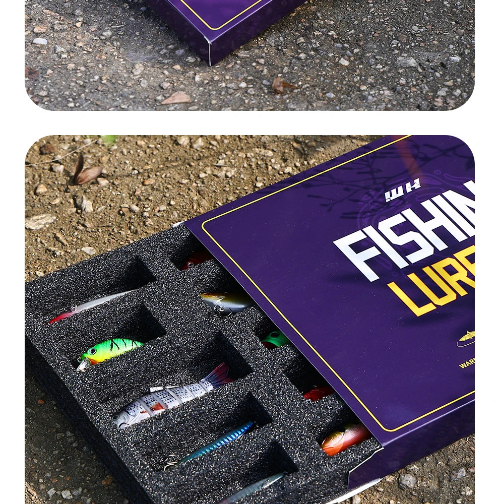 Weihe 15pcs Fishing Lure Gift Box Set!