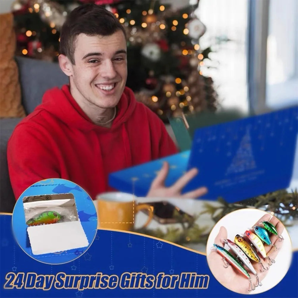 Fishing Advent Calendar – 24-Day Gift for Men & Teens