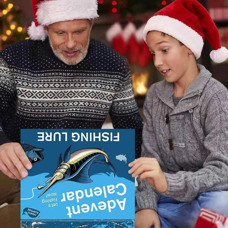 Christmas Fishing Lures Advent Calendar – 24-Day Fisherman Surprise