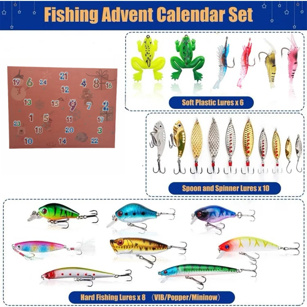 Fishing Advent Calendar – 24-Day Gift for Men & Teens